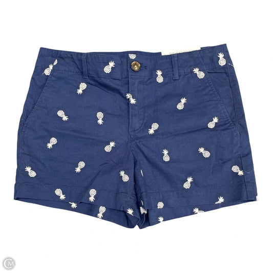 Shorts By Loft In Blue & White, Size: 4