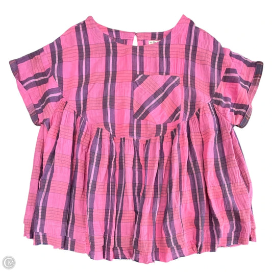 Dress Casual Short By We The Free In Pink & Purple, Size: L