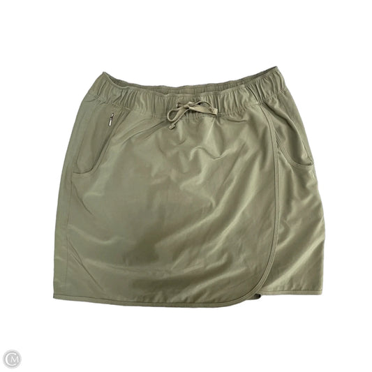 Athletic Skort By Patagonia In Green, Size: M