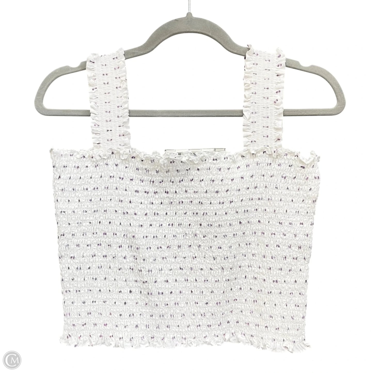 Top Sleeveless By Gianni Bini In White, Size: L