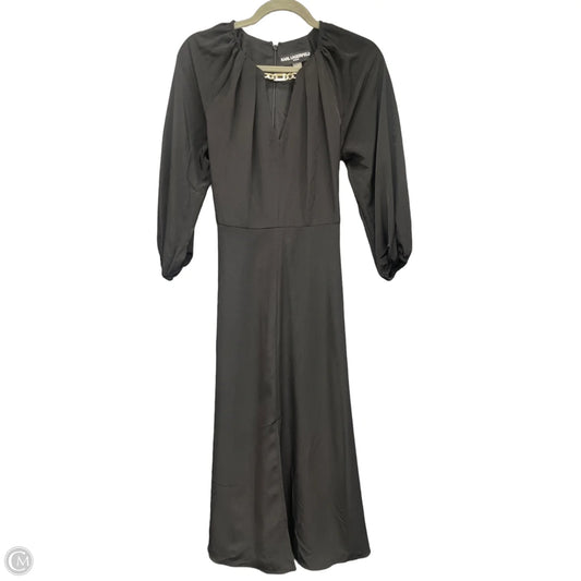 Dress Designer By Karl Lagerfeld In Black, Size: 4