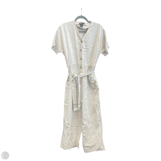 Jumpsuit By Robert Louis In Cream, Size: L