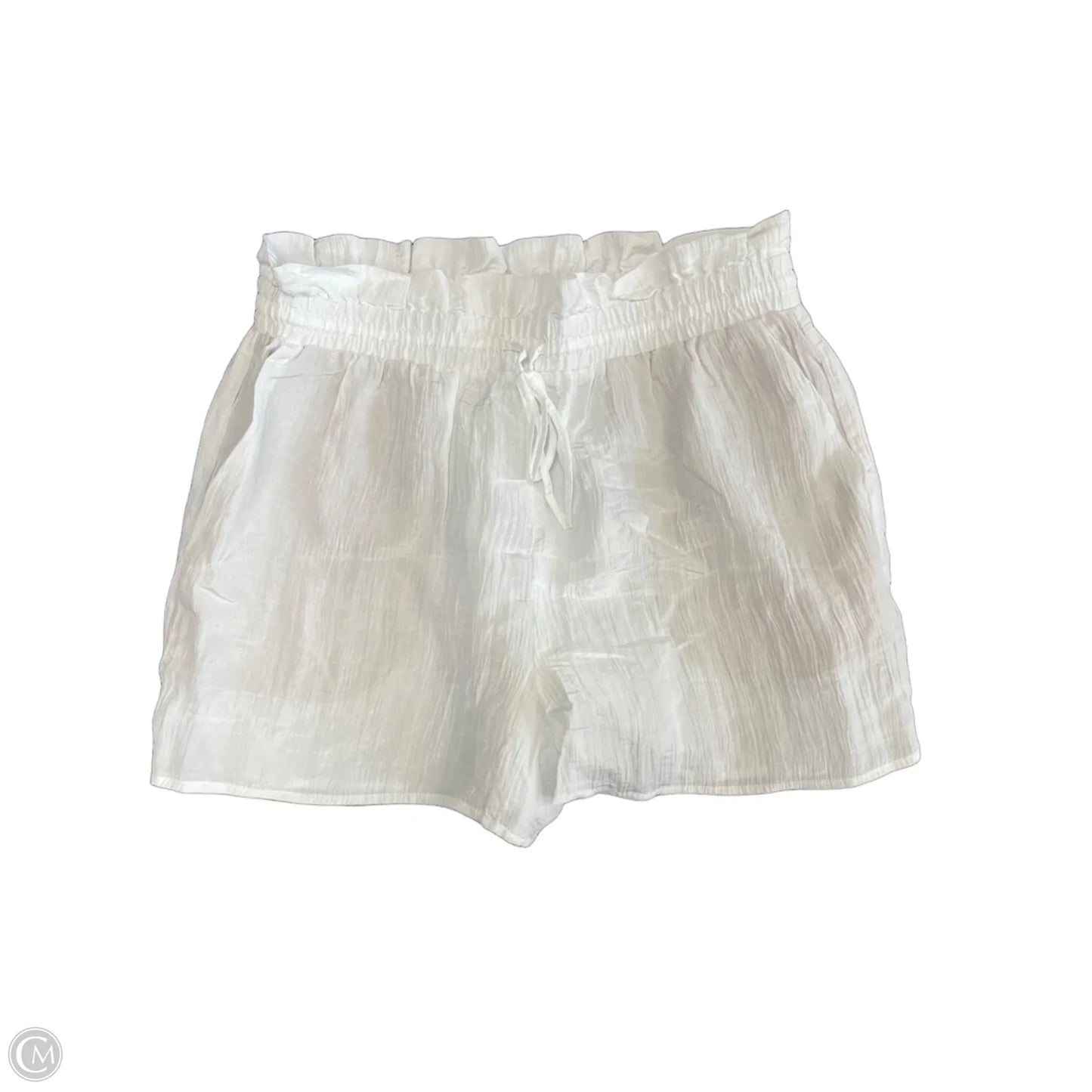 Shorts By Express In White, Size: M
