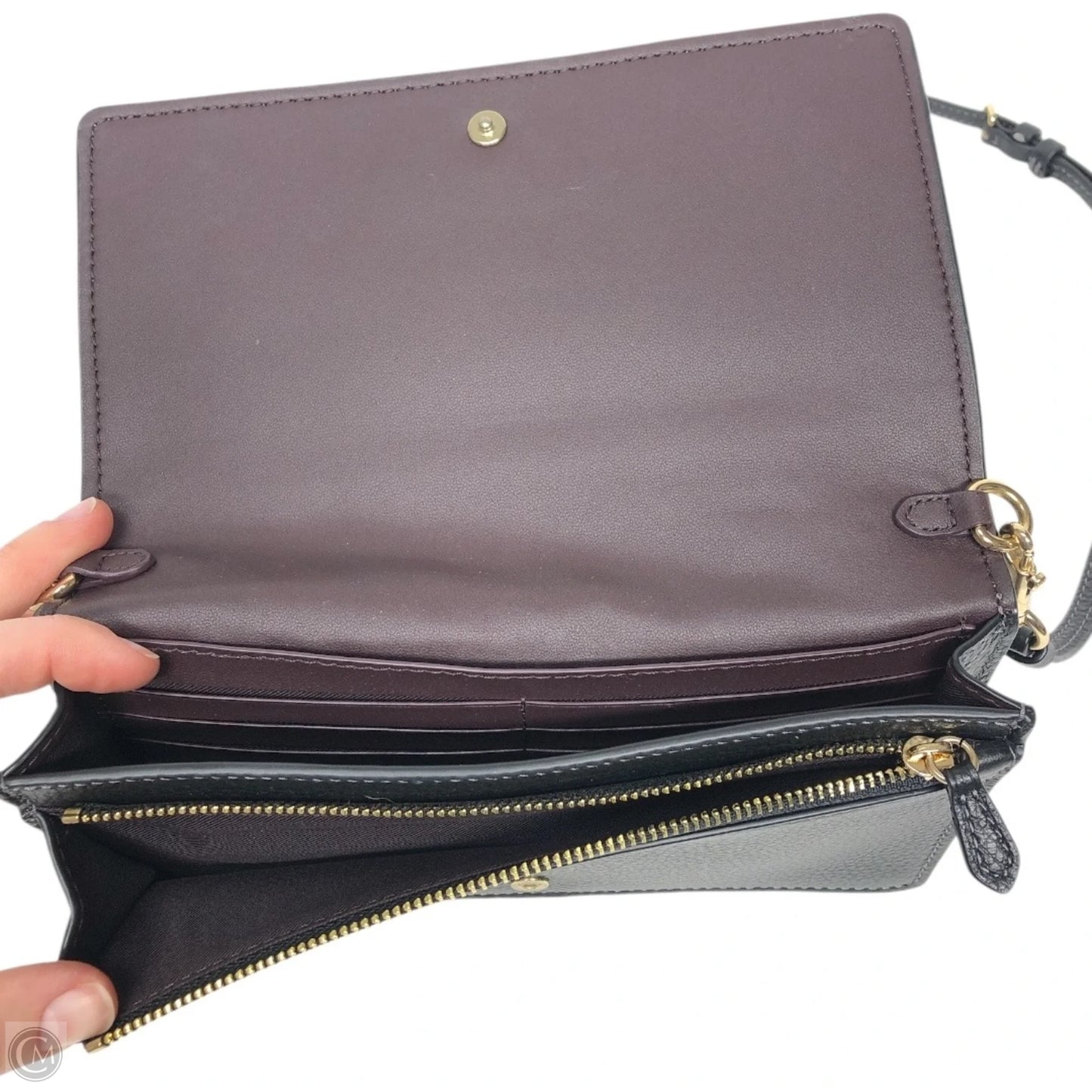 Crossbody Designer By Coach, Size: Small