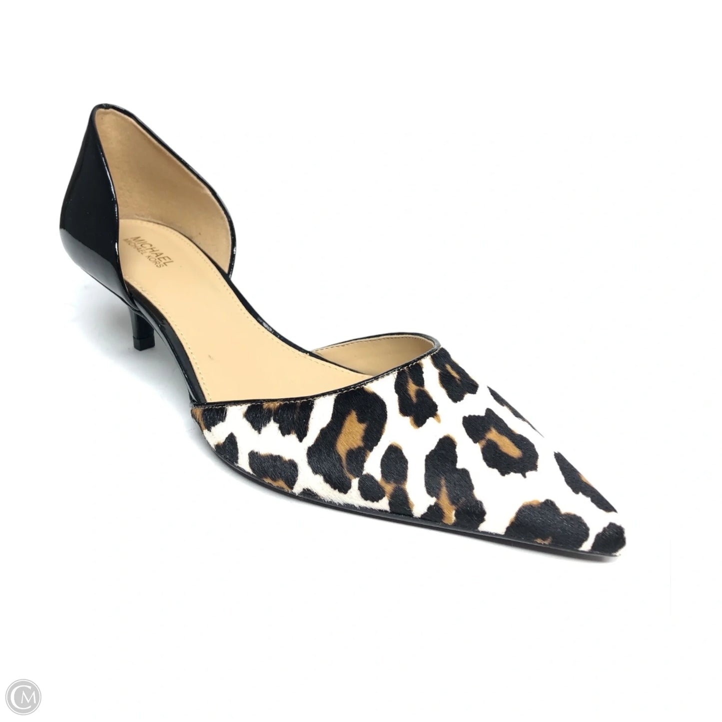 Shoes Heels Kitten By Michael By Michael Kors In Animal Print, Size: 8.5