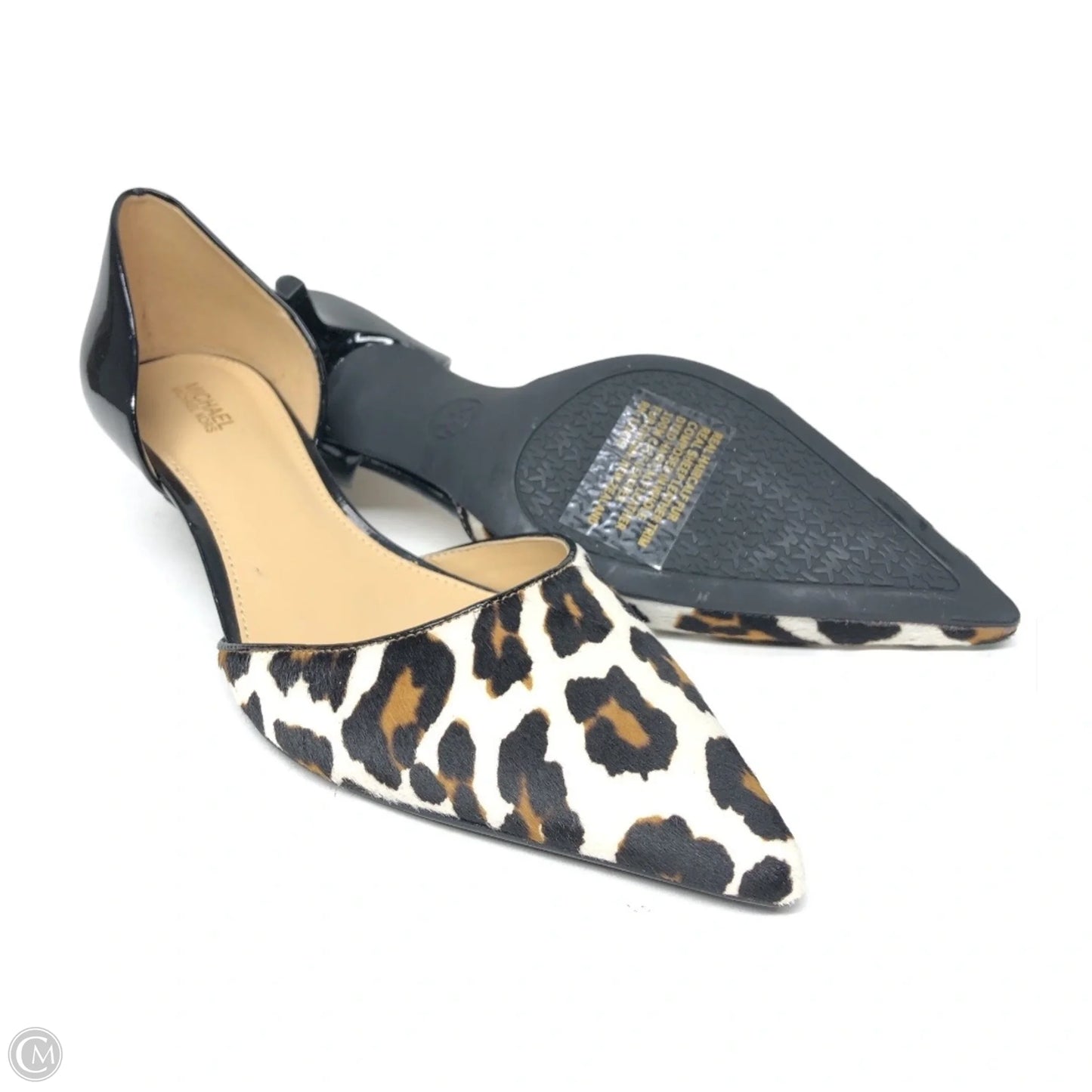 Shoes Heels Kitten By Michael By Michael Kors In Animal Print, Size: 8.5