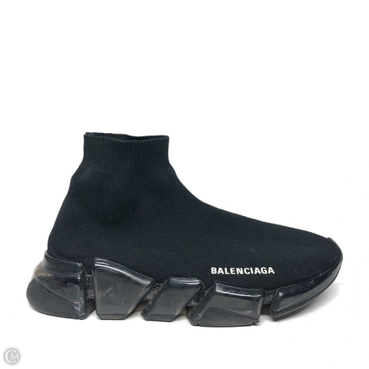 Shoes Luxury Designer By Balenciaga In Black, Size: 8