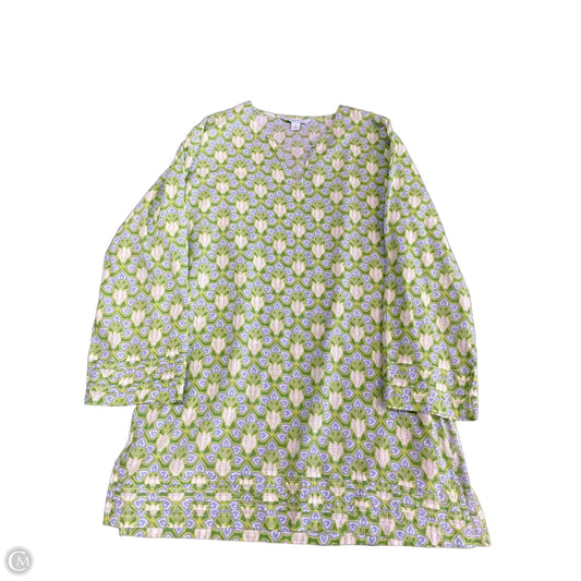 Tunic Long Sleeve By Cmc In Green, Size: M