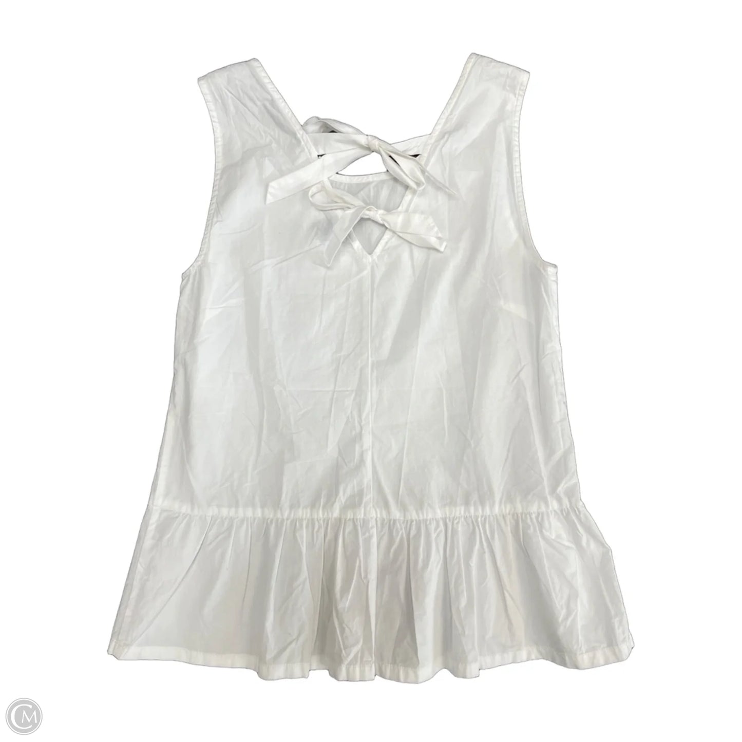 Top Sleeveless By J. Crew In White, Size: Xs
