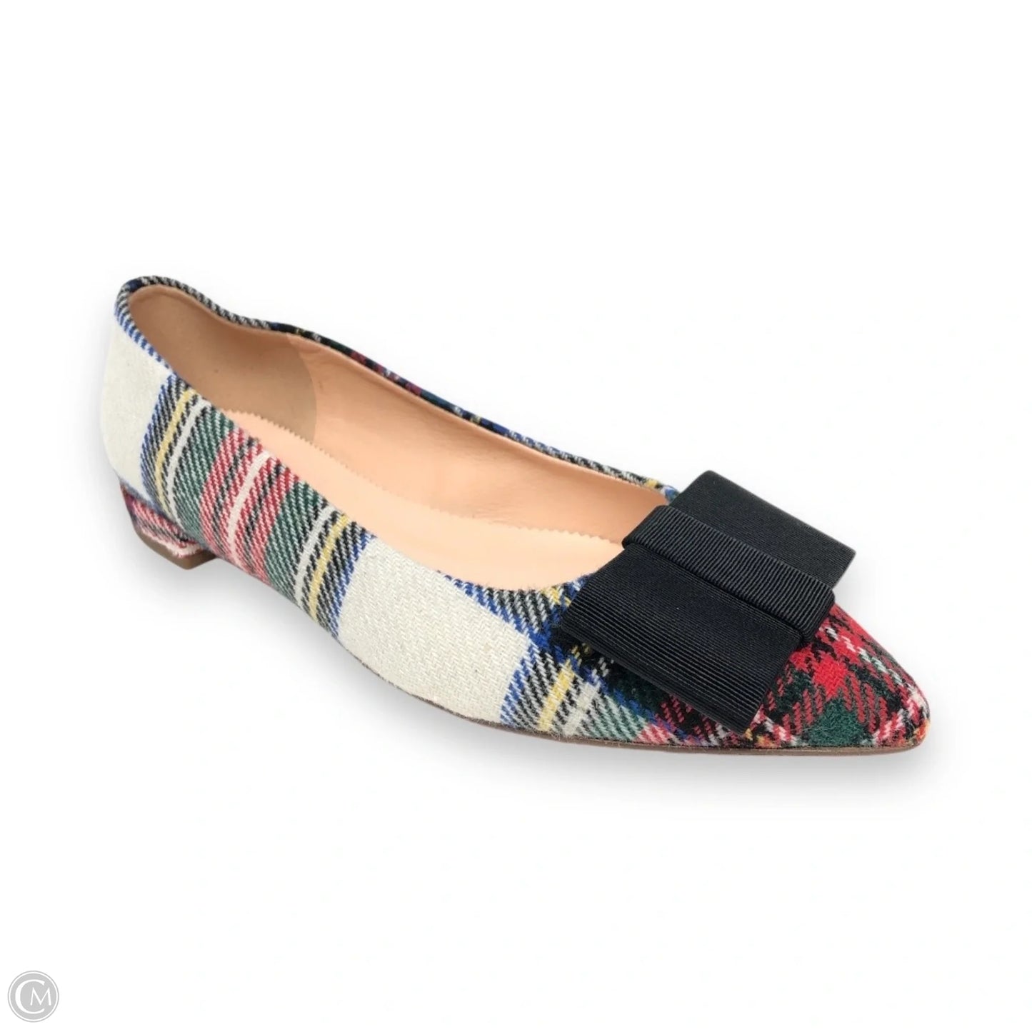 Shoes Flats By J. Crew In Plaid Pattern, Size: 6