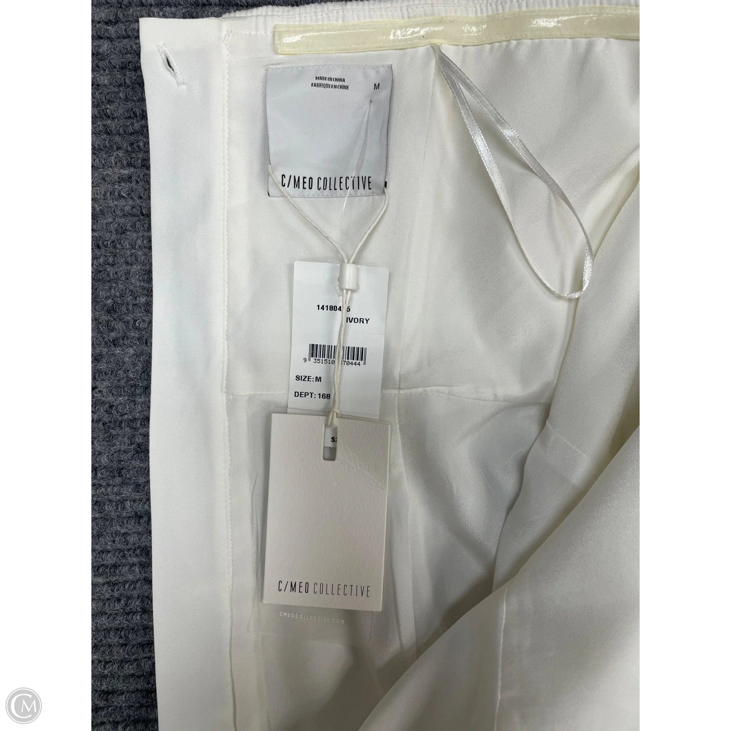 Dress Party Midi By Cmc In White, Size: M