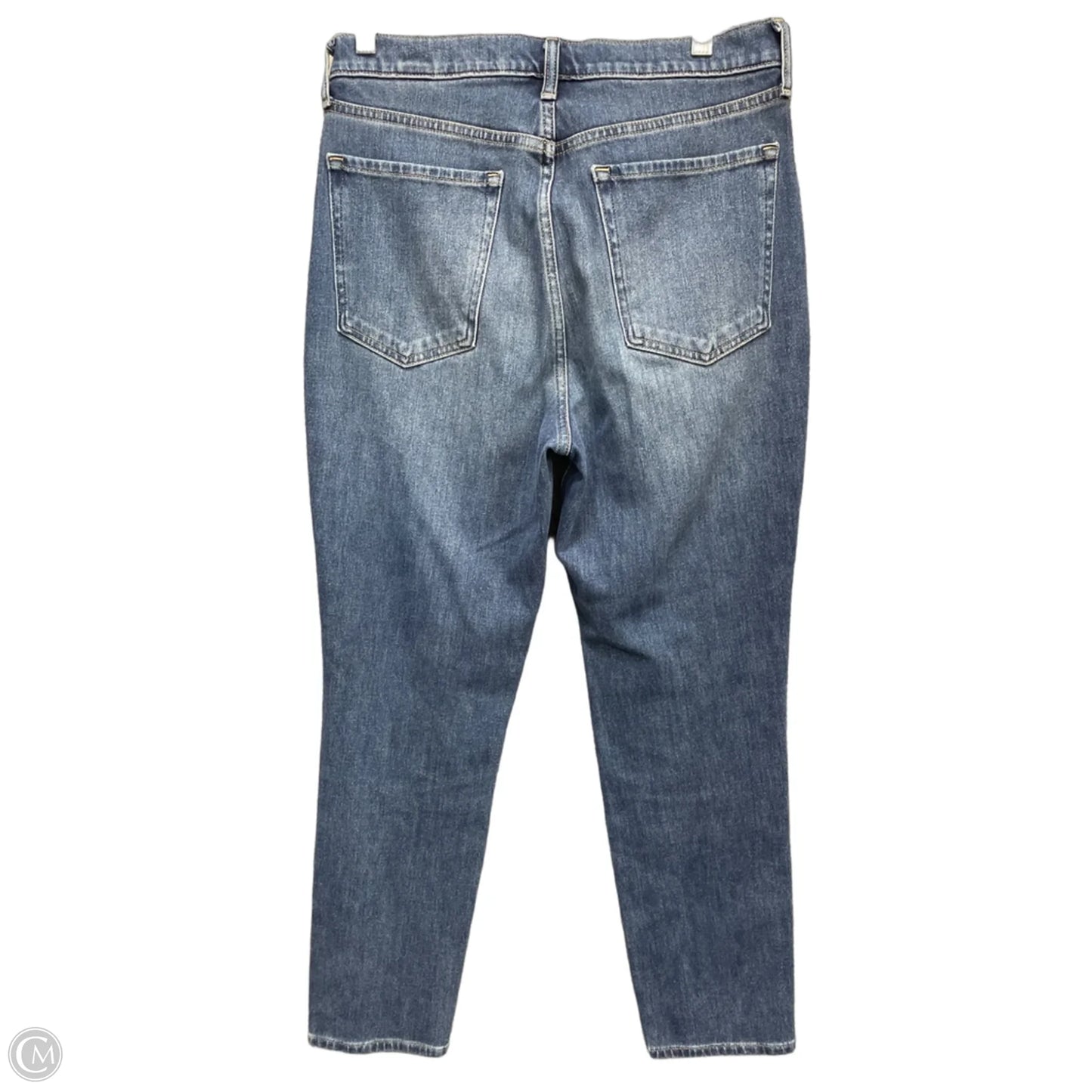 Jeans Skinny By Banana Republic In Blue Denim, Size: 10