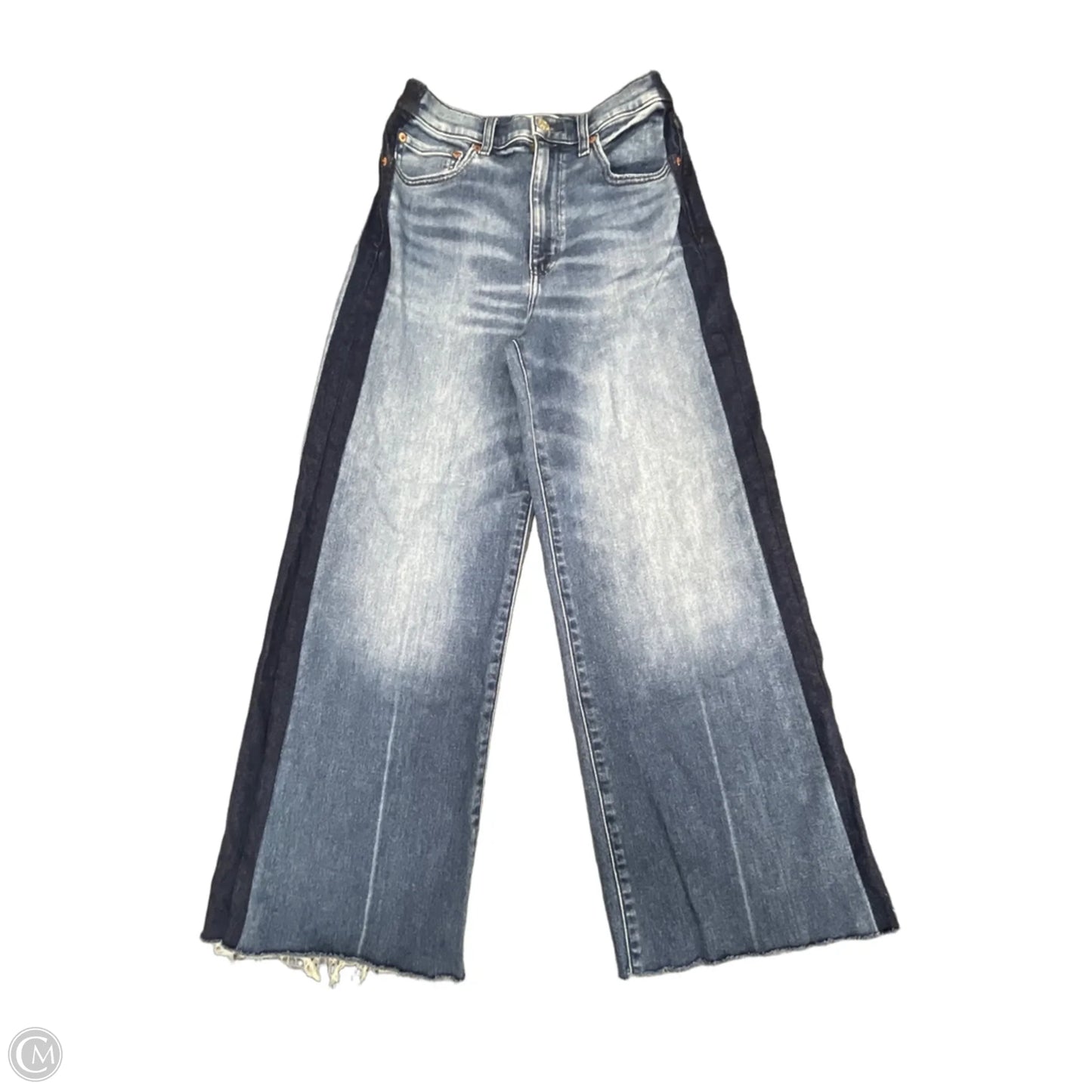 Jeans Straight By Daze Denim In Blue Denim, Size: 6