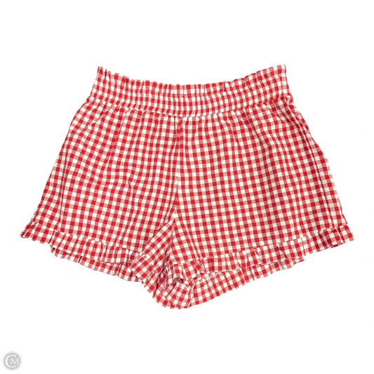 Shorts By Shein In Red & White, Size: Xl