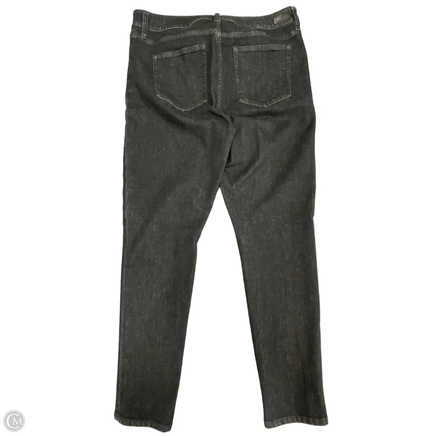 Jeans Skinny By Lauren By Ralph Lauren In Black Denim, Size: 12