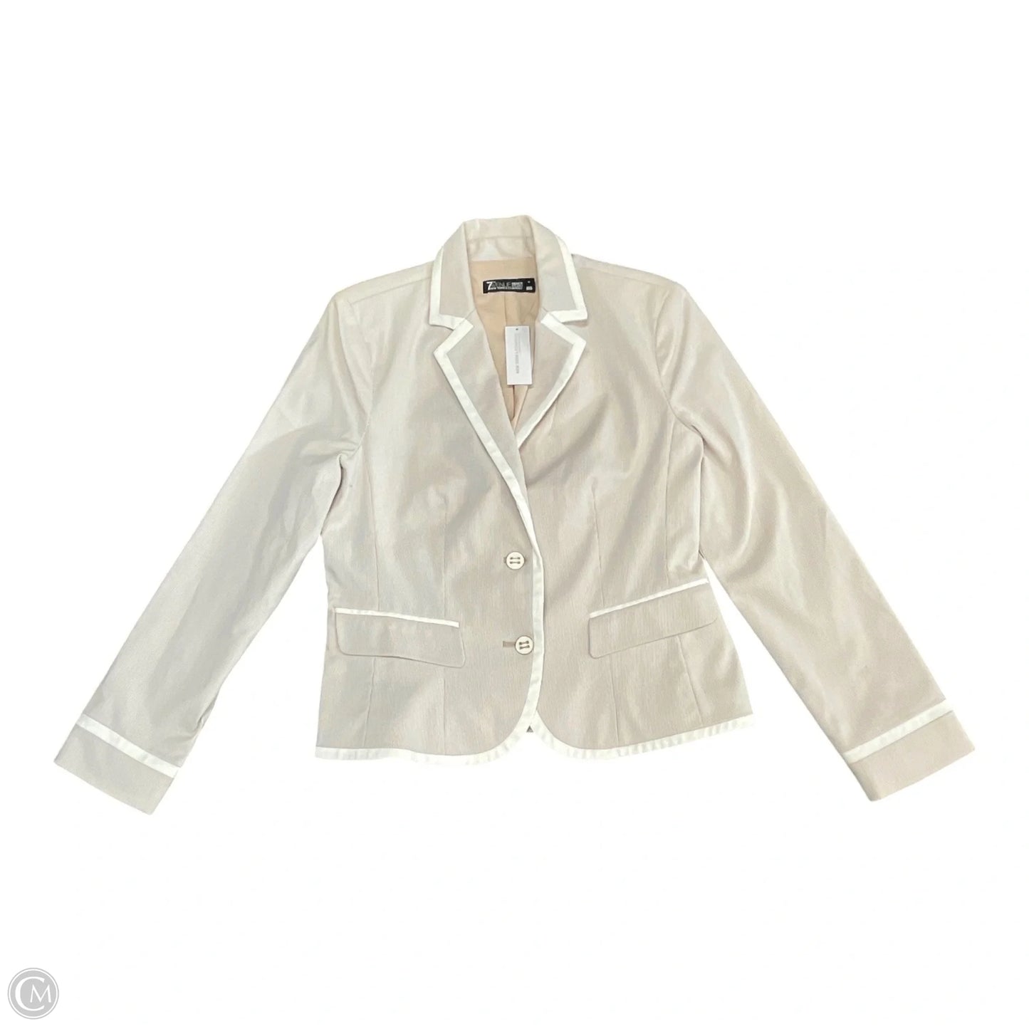 Blazer By New York And Co In Cream, Size: 10