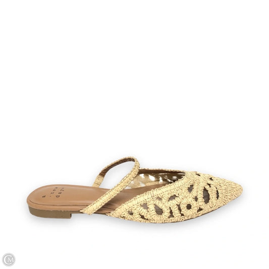 Sandals Flats By A New Day In Tan, Size: 10
