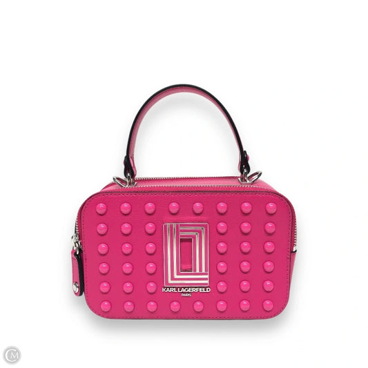 Crossbody Designer By Karl Lagerfeld, Size: Small