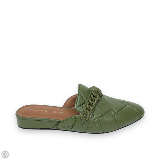 Shoes Designer By Kurt Geiger In Green, Size: 8.5