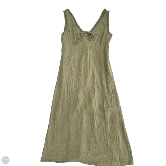 Dress Casual Midi By Clothes Mentor In Green, Size: M