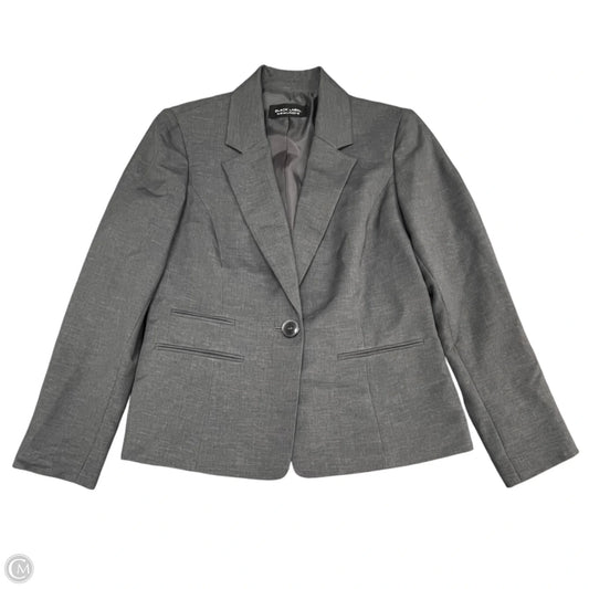Blazer By Evan-picone In Grey, Size: S