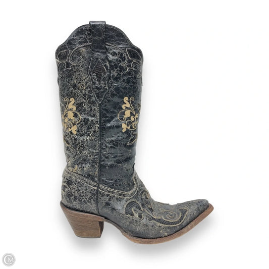 Boots Western By Corral In Black, Size: 7.5