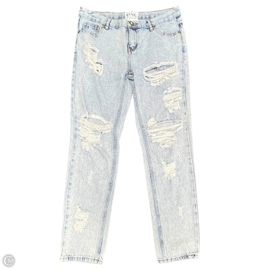 Jeans Straight By Cma In Blue Denim, Size: 8