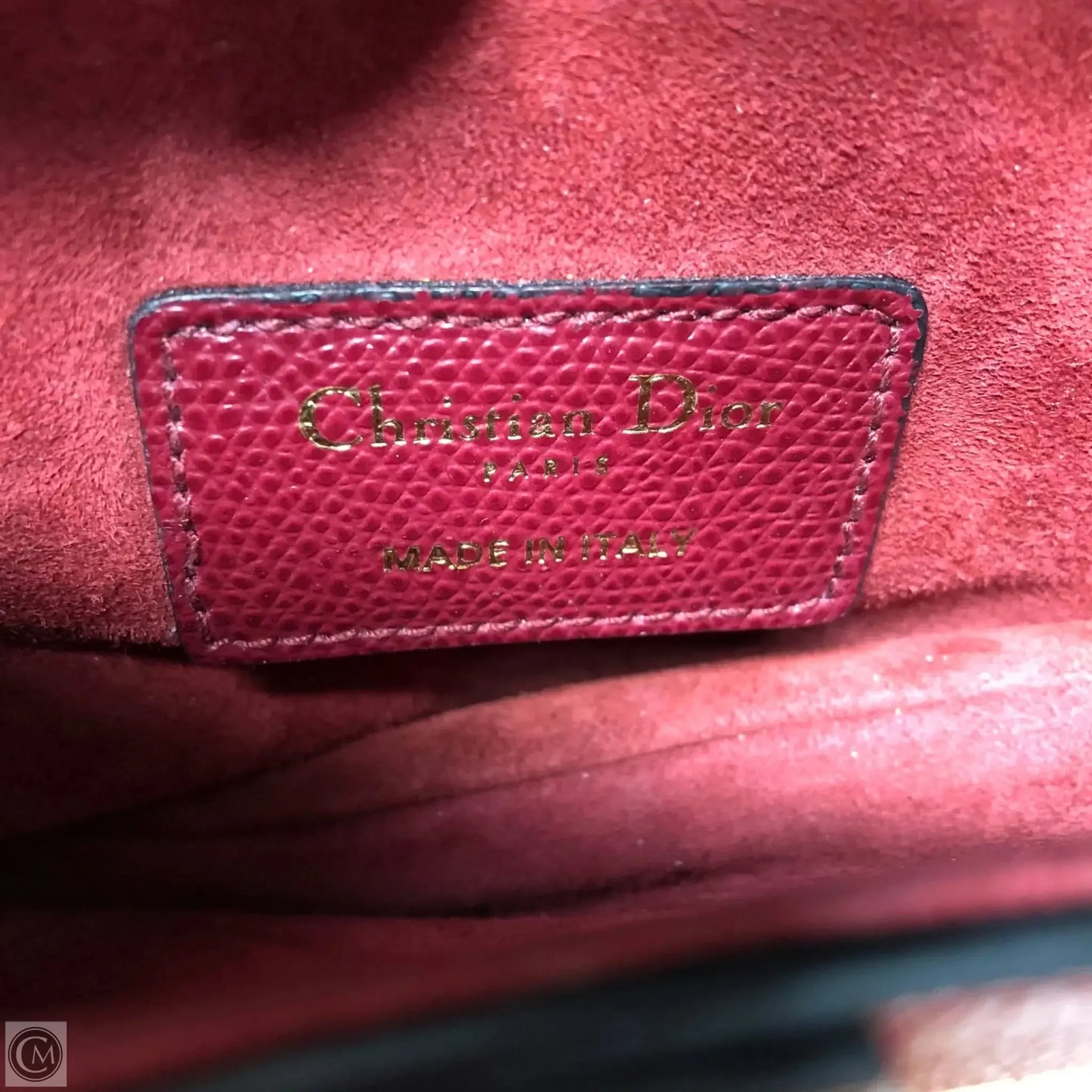Crossbody Luxury Designer By Dior, Size: Small