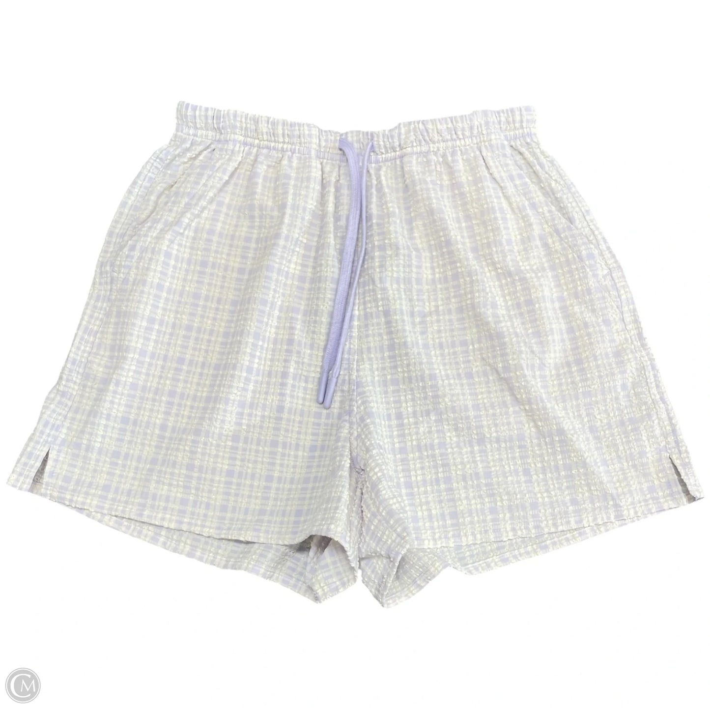 Athletic Shorts By Lululemon In Purple, Size: Xxs