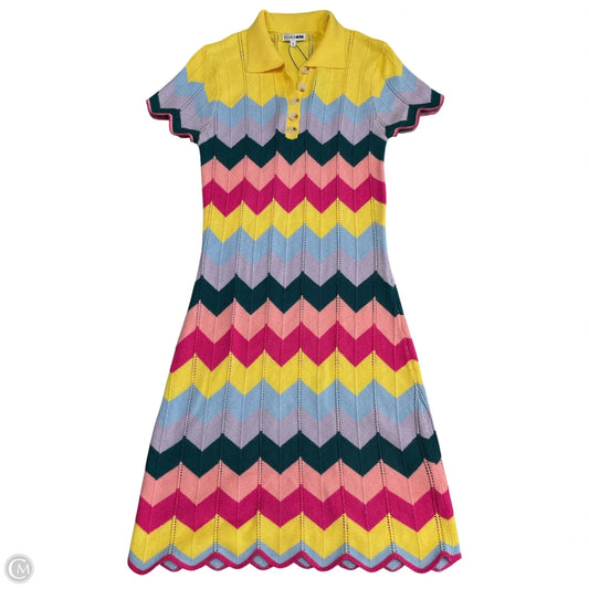 Dress Casual Midi By Fashion Nova In Striped Pattern, Size: 1x
