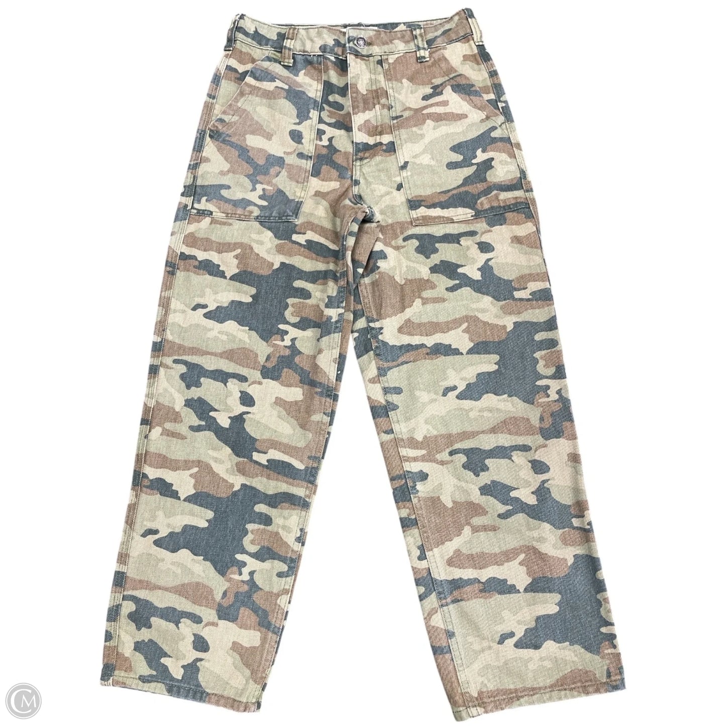 Jeans Straight By We The Free In Camouflage Print, Size: 4