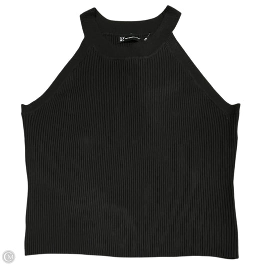 Top Sleeveless By New York And Co In Black, Size: Xl