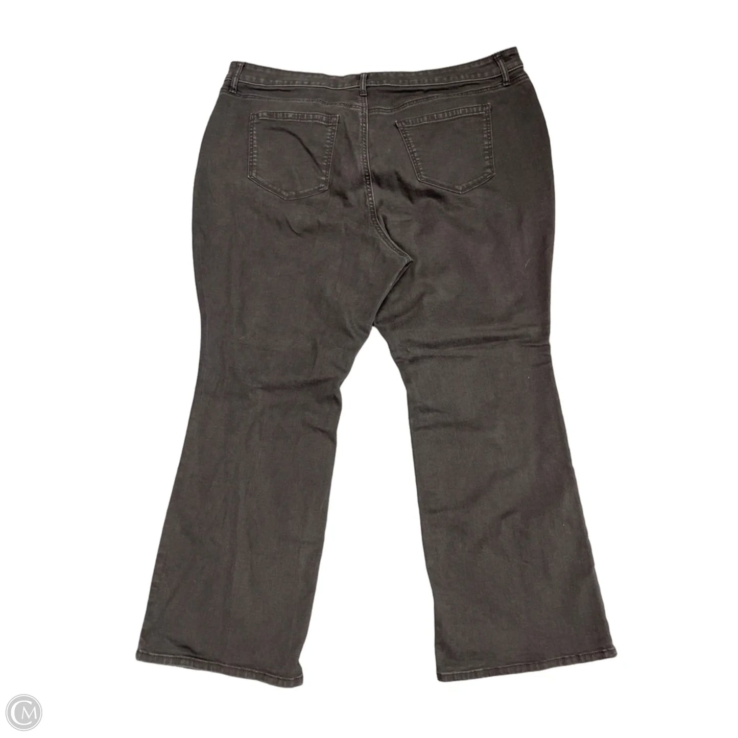 Jeans Boot Cut By Evri In Black Denim, Size: 24