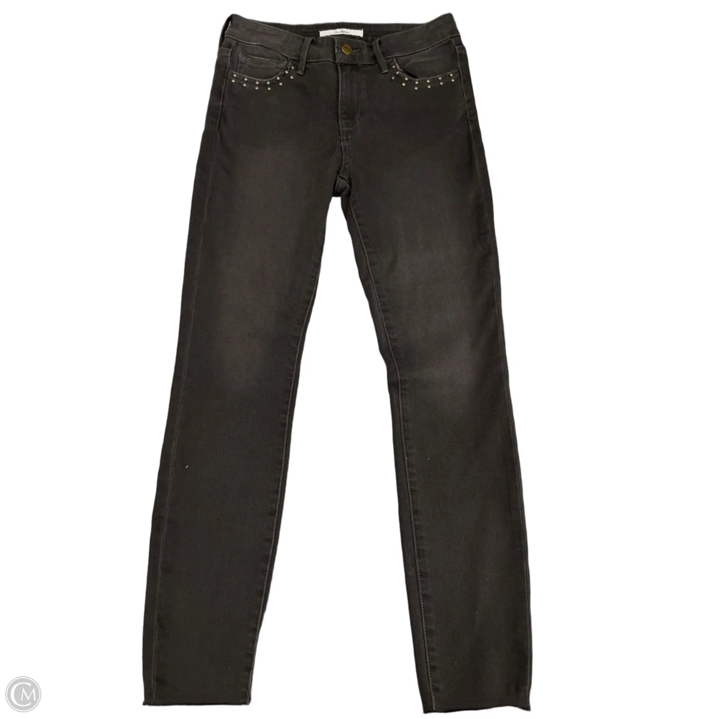 Jeans Skinny By Sam Edelman In Black Denim, Size: 6
