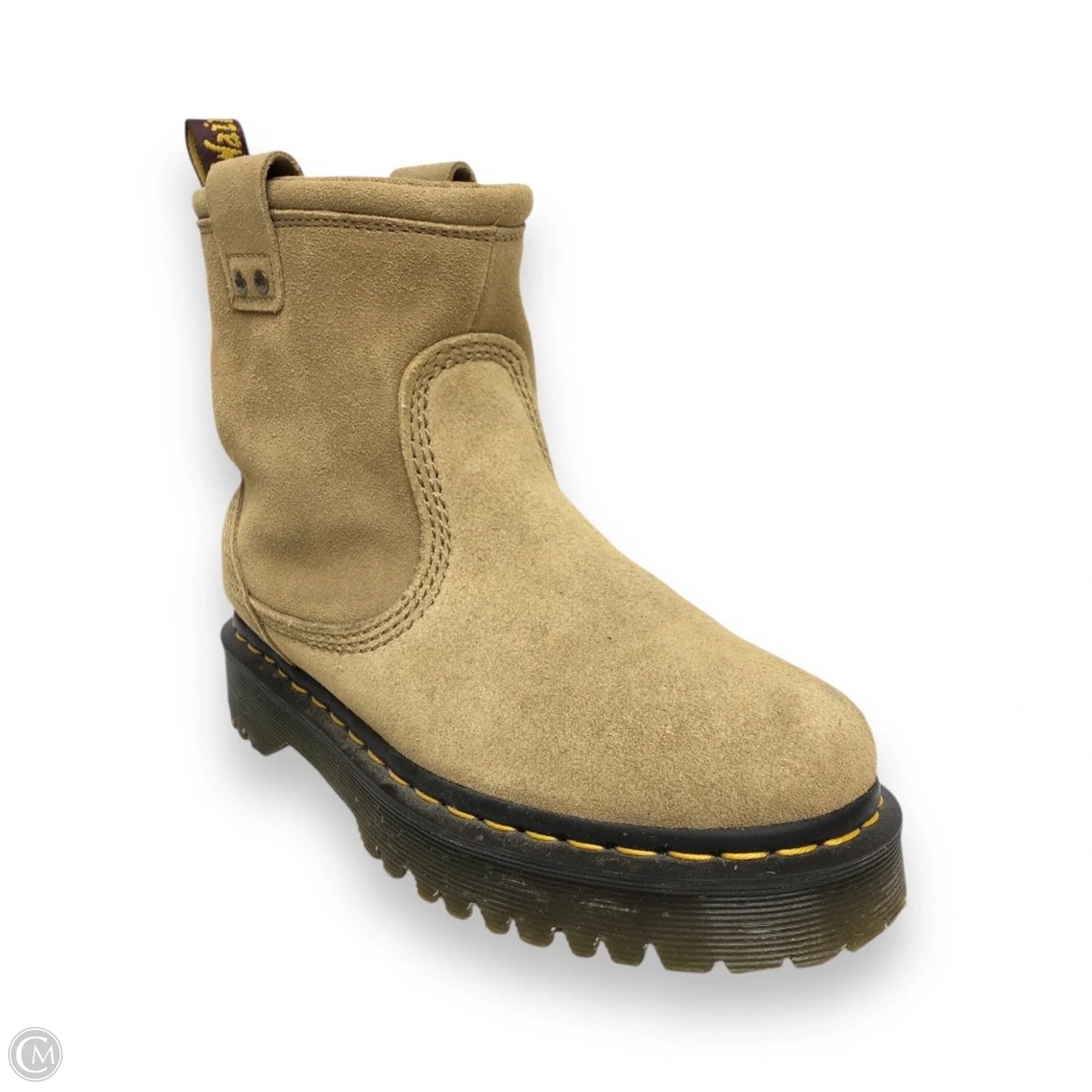 Boots Leather By Dr Martens In Brown, Size: 7