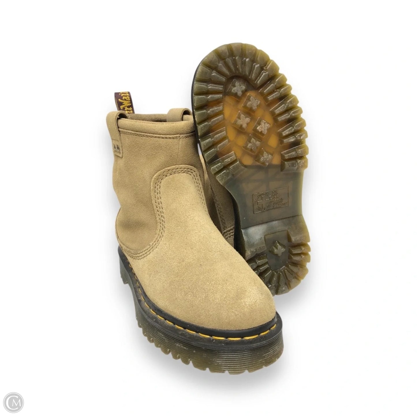 Boots Leather By Dr Martens In Brown, Size: 7