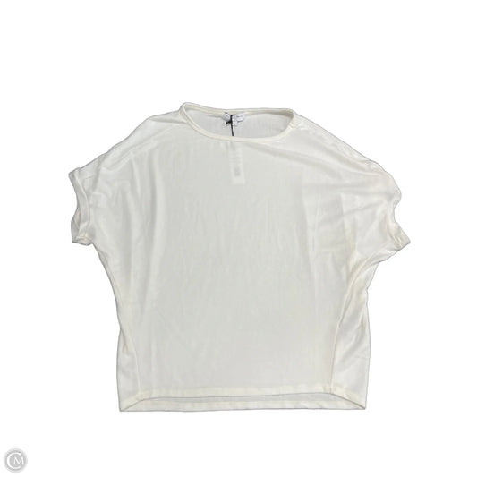 Top Short Sleeve By Michael Stars In White, Size: M