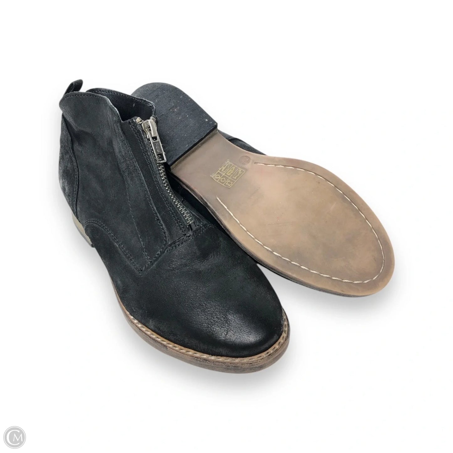 Boots Ankle Heels By Diba In Black, Size: 7.5