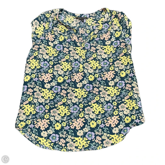 Top Short Sleeve By 41 Hawthorn In Blue & Green, Size: M