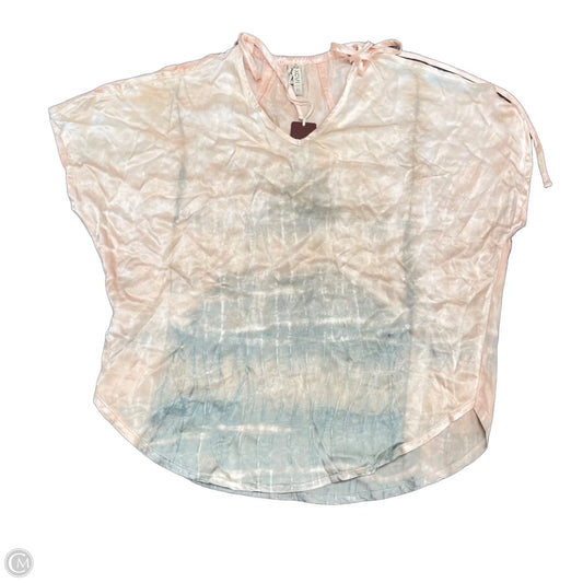Top Short Sleeve By Xcvi In Cream, Size: Xs