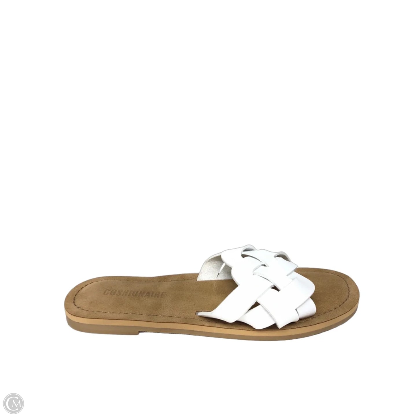 Sandals Flats By Cushionaire In White, Size: 5