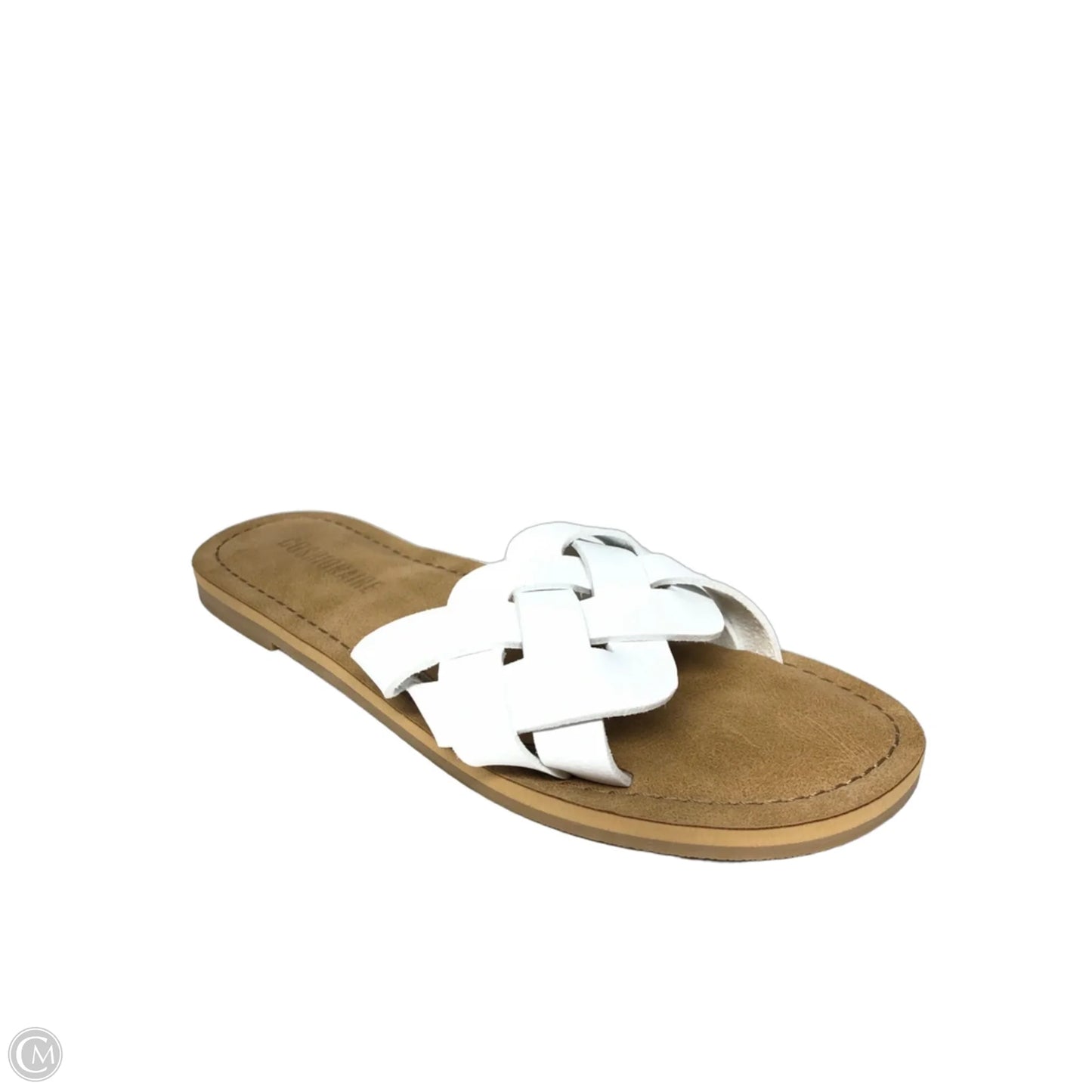 Sandals Flats By Cushionaire In White, Size: 5