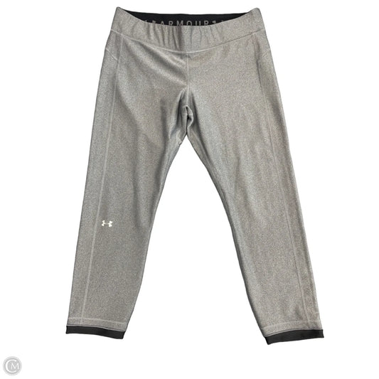 Athletic Capris By Under Armour In Grey, Size: Xl