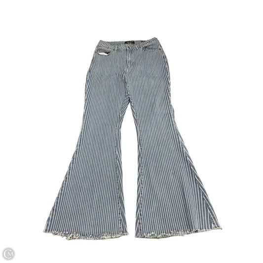 Jeans Flared By Judy Blue In Blue Denim, Size: 16