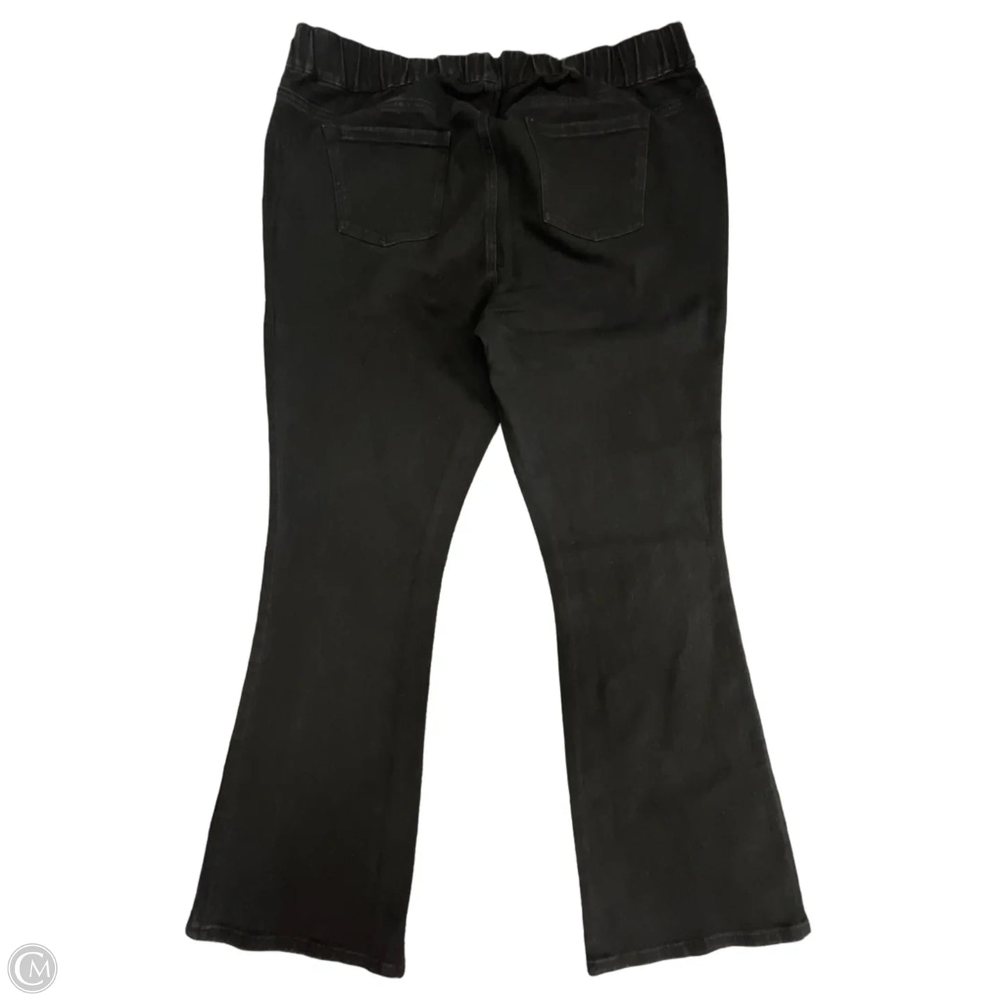 Jeans Straight By Cato In Black Denim, Size: 18