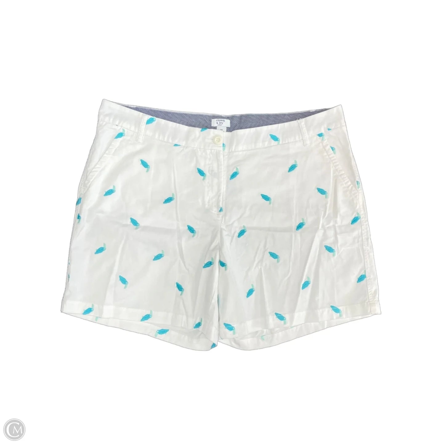 Shorts By Crown And Ivy In Blue & White, Size: 18