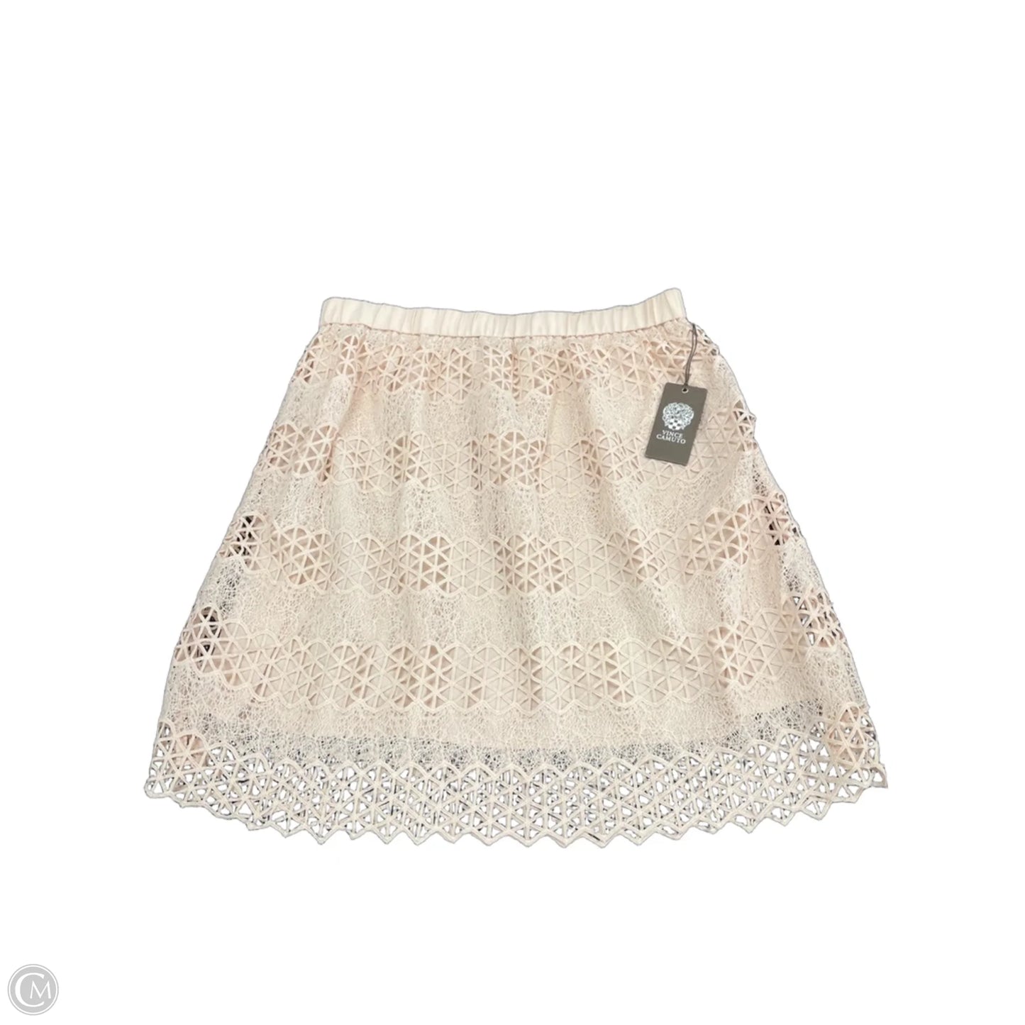 Skirt Mini & Short By Vince Camuto In Cream, Size: L