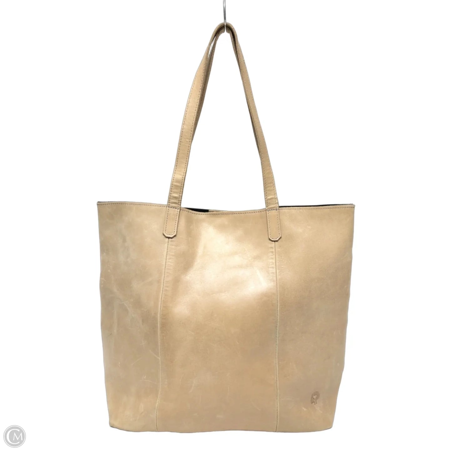 Tote Leather By Clothes Mentor, Size: Large