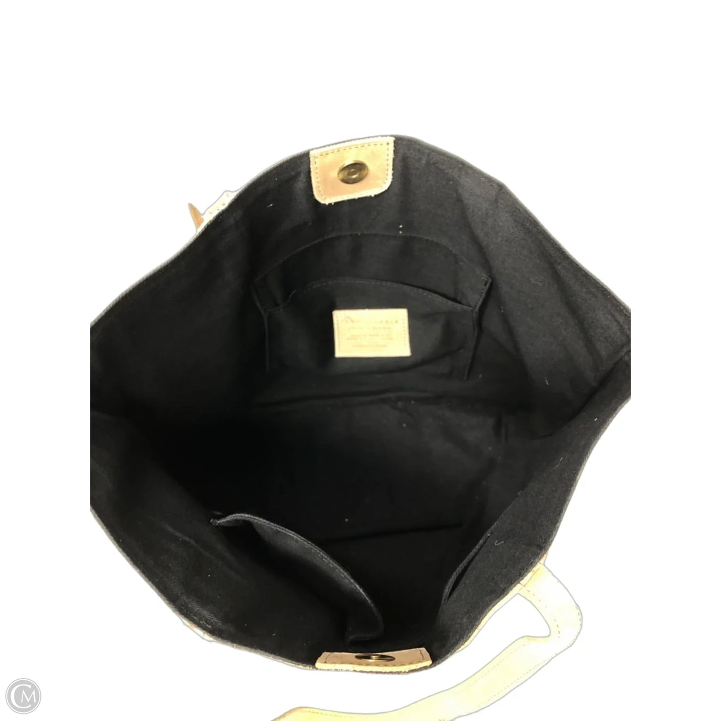 Tote Leather By Clothes Mentor, Size: Large