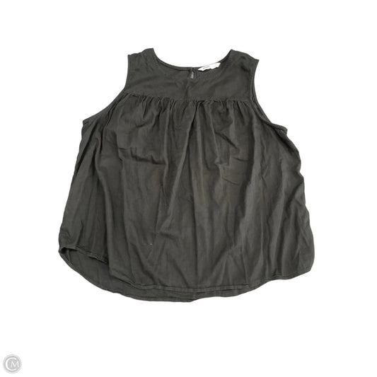 Top Sleeveless Basic By Sonoma In Black, Size: 2x